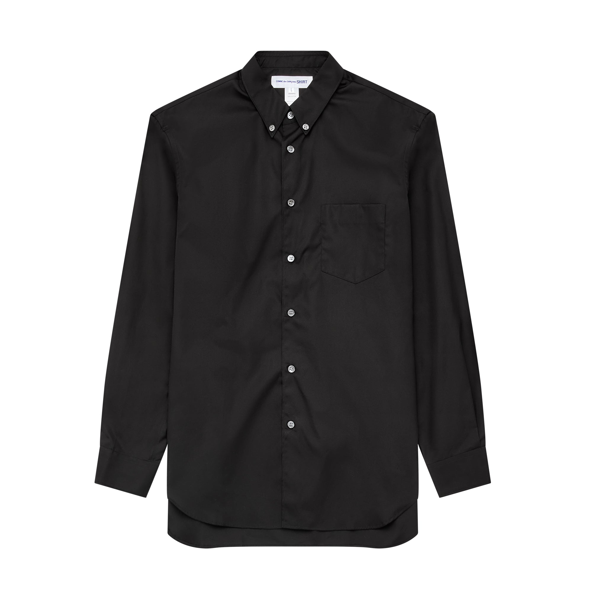 CDG Shirt Forever (CDGs6Pla 1 Black Plain) | Dover Street Market 
