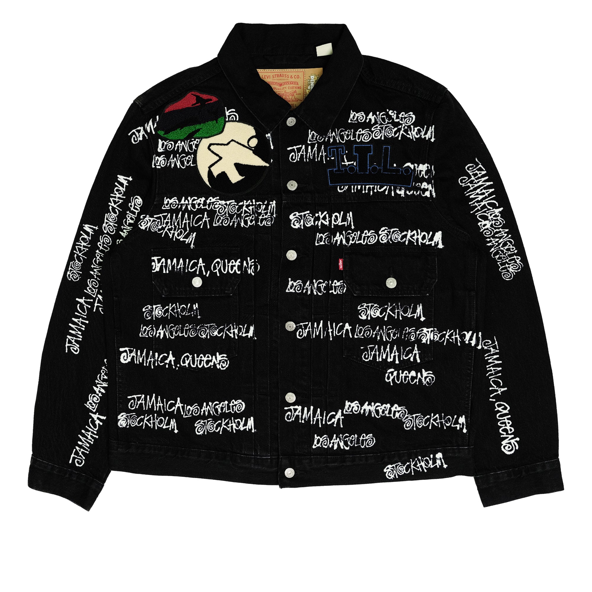 お試し価格！】 Stussy Trucker Jacket