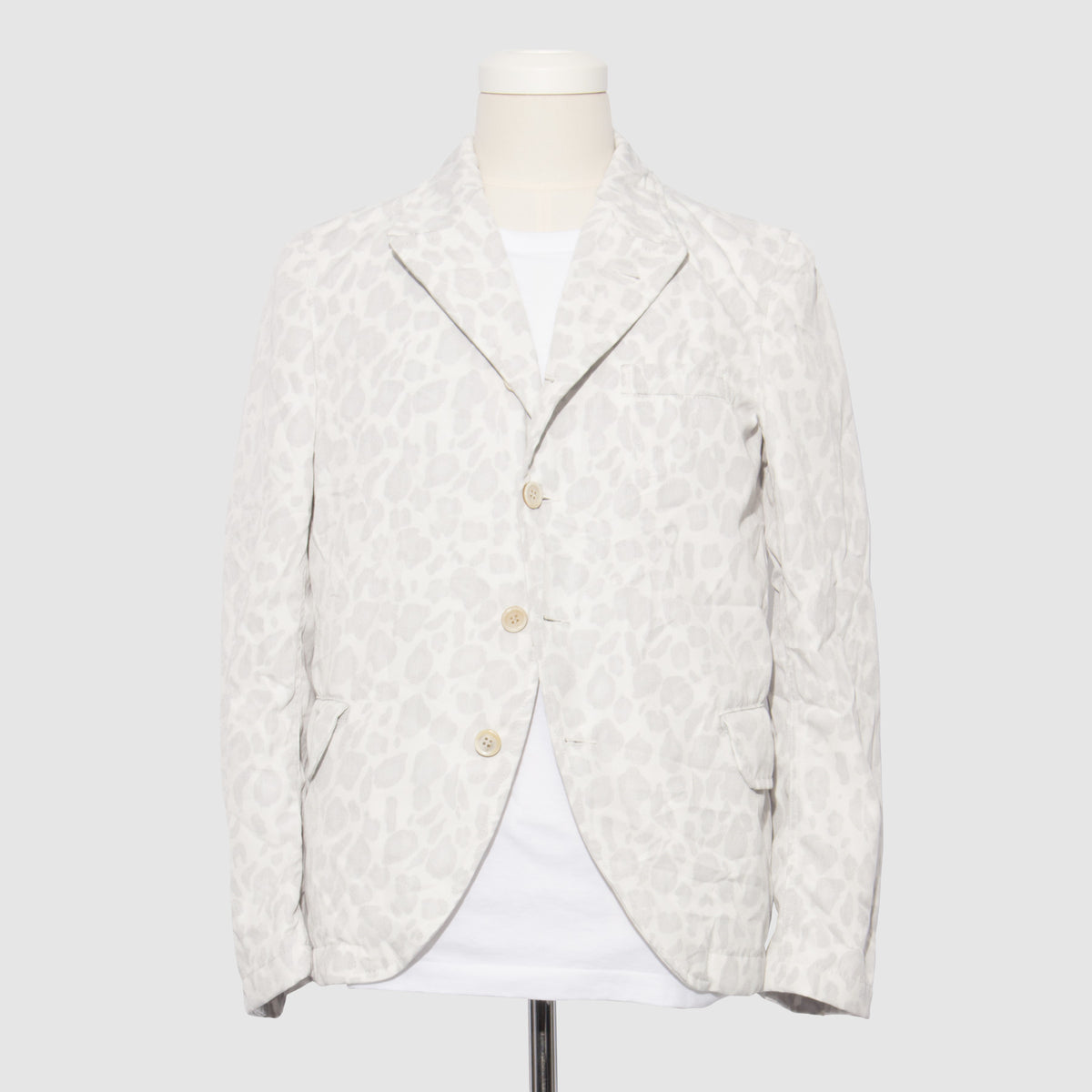 Black Comme Des Garçons Leopard Jacket (White) | Dover Street Market New  York E-Shop
