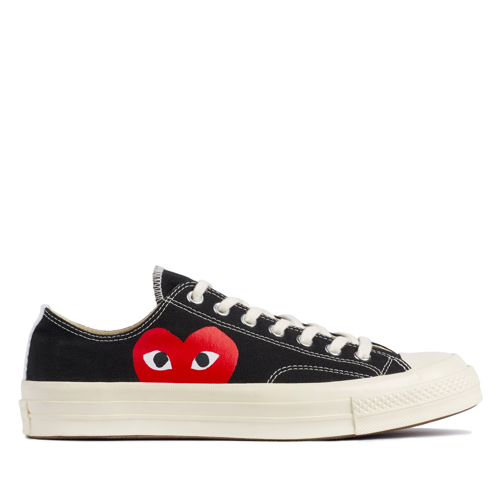 koloni lemmer Omkreds Play Comme Des Garçons x Converse Chuck Taylor All Star '70 Low (Black) |  Dover Street Market New York E-Shop – DSMNY E-SHOP