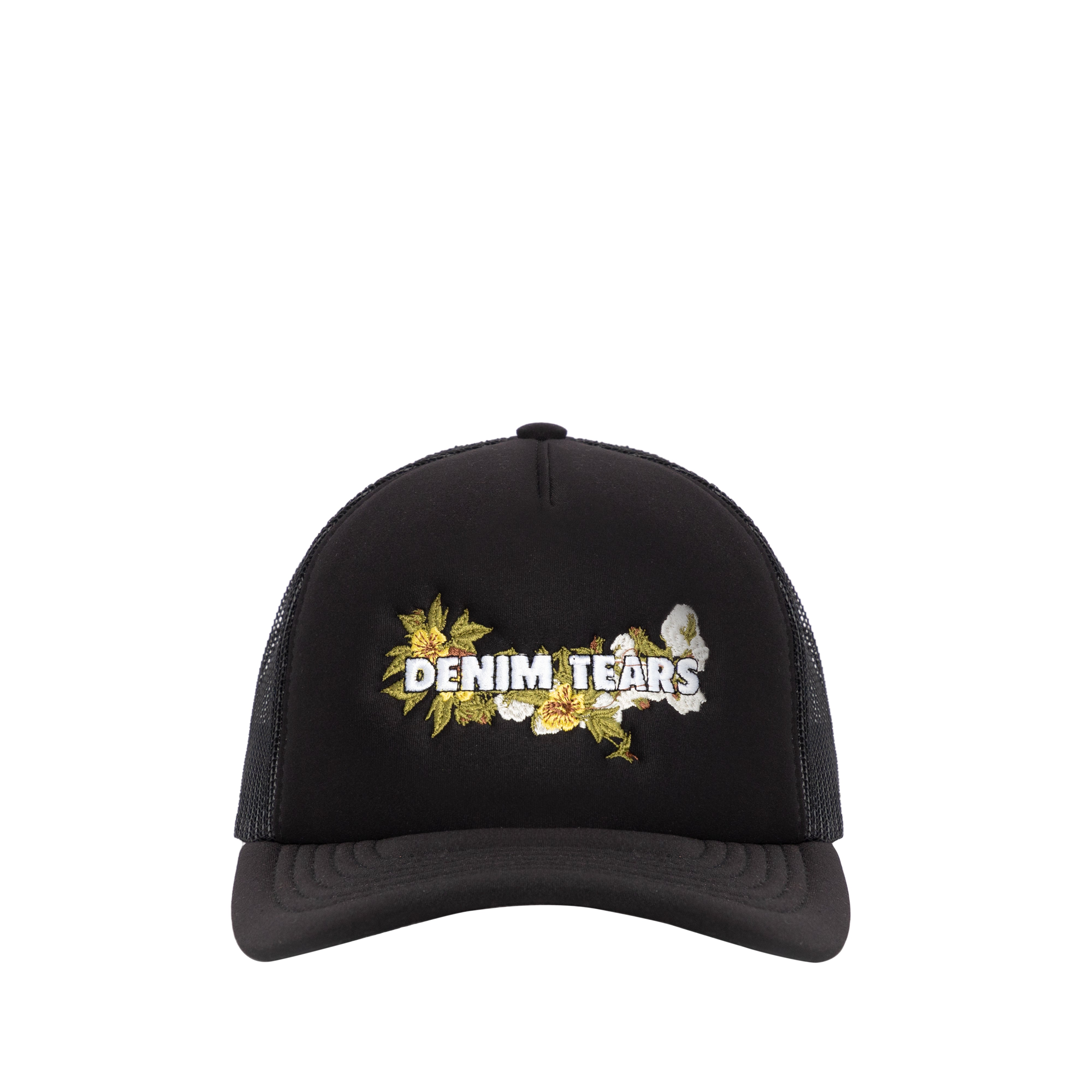 Denim Tears - Denim Tears Floral Trucker Cap - (Black) – DSMNY E-SHOP