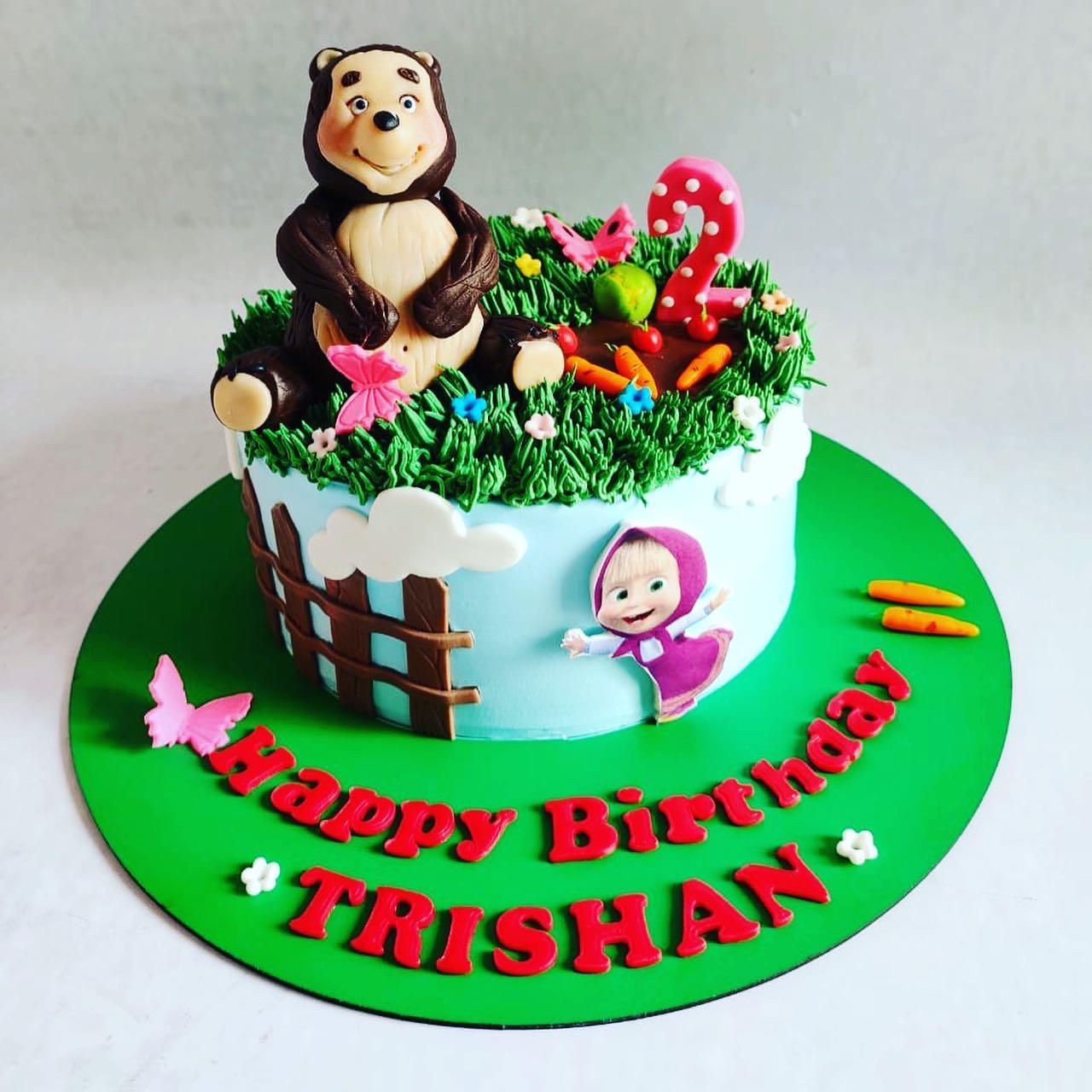 Masha and the bear cake – Kukkr