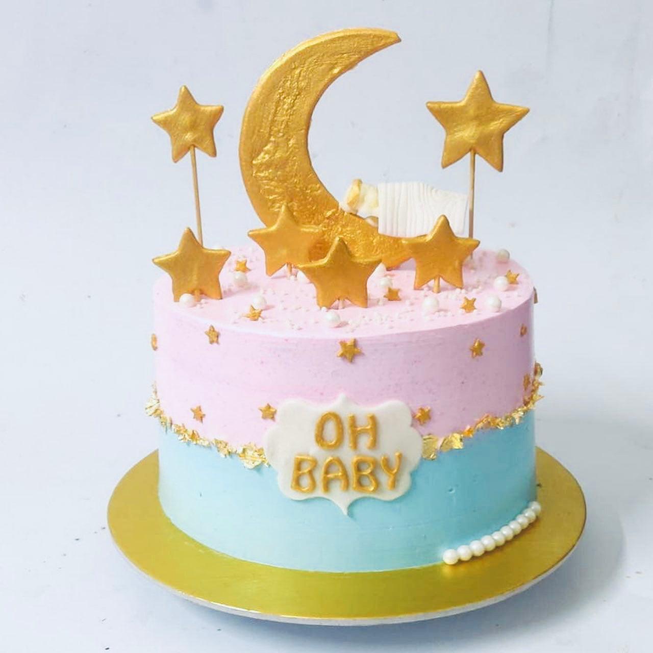 Oh Baby Cake | Order beautiful Baby Shower Cakes Online by Kukkr