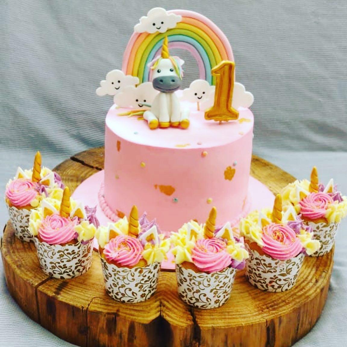 Unicorn Cream Cake | Order Customized Birthday Cakes Online – Kukkr