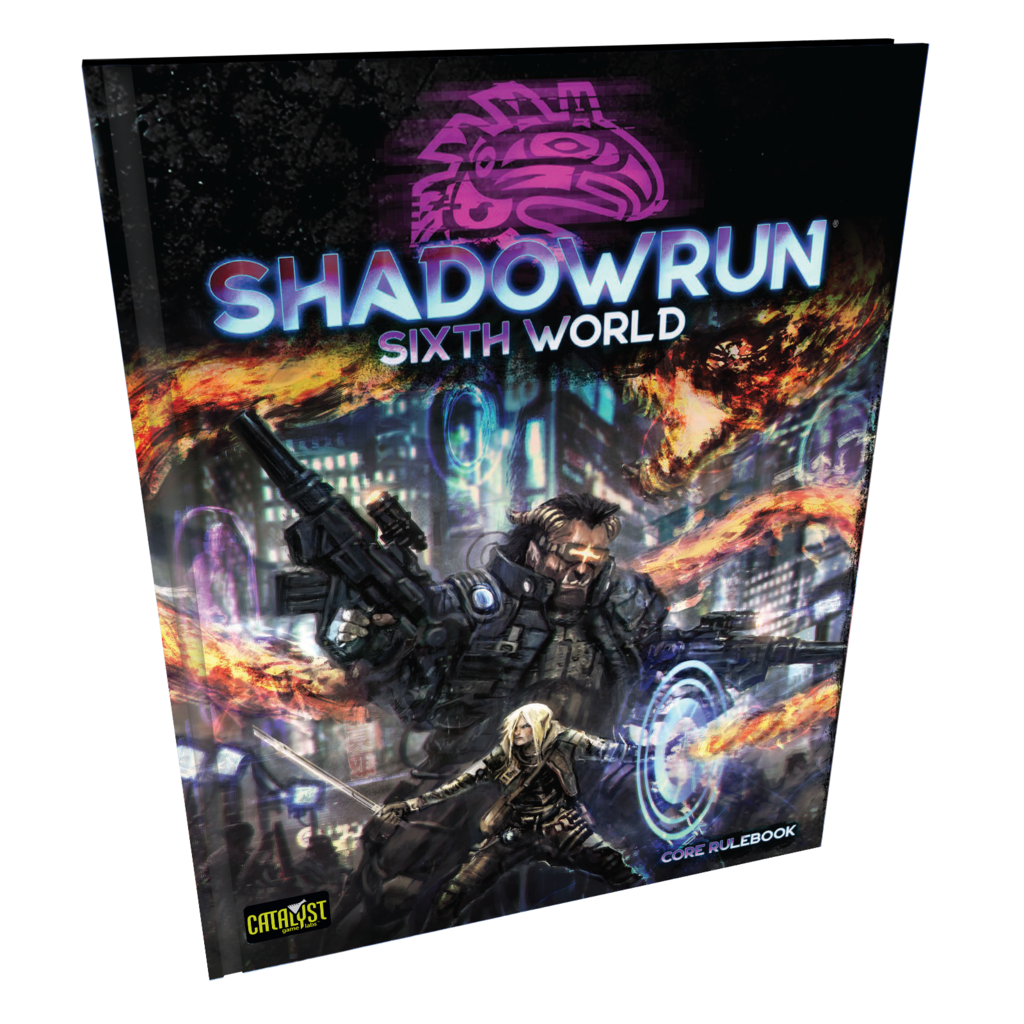 Shadowrun 6e Rpg Core Rulebook Frontline Gaming 3919