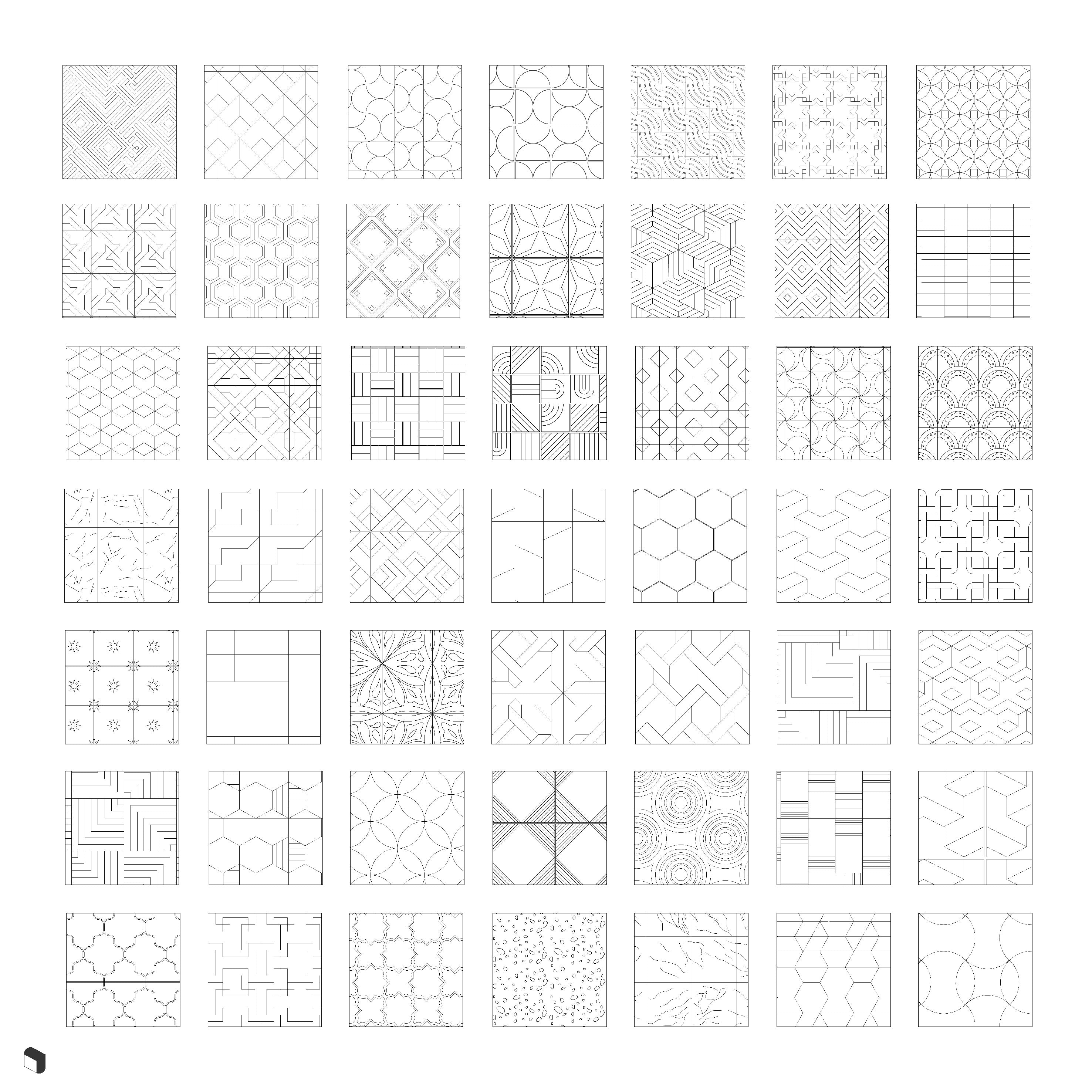 cad patterns illustrator download