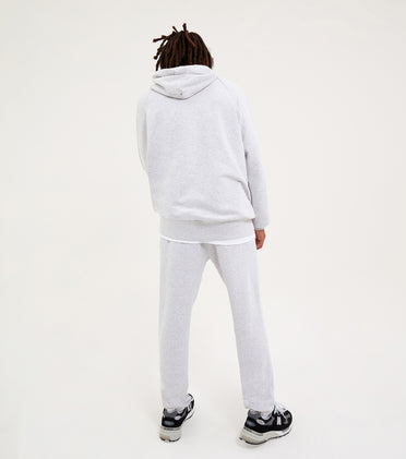 Nicce Mens Essentials Hood | Heather Grey Marl
