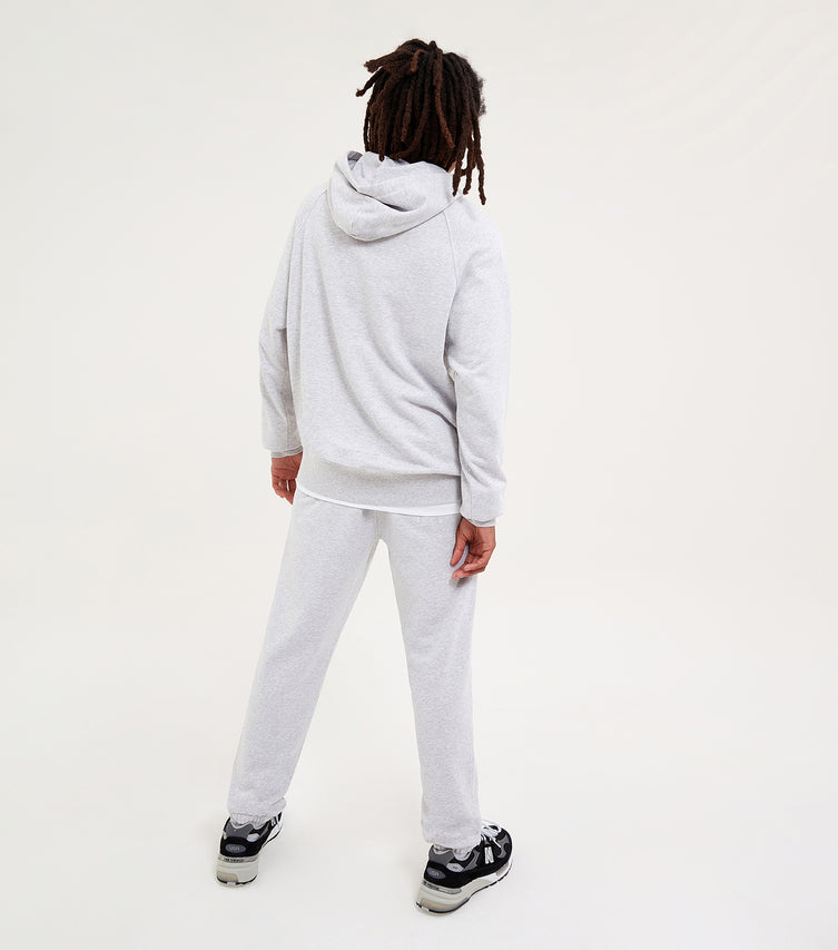 Nicce Mens Essentials Hood | Heather Grey Marl