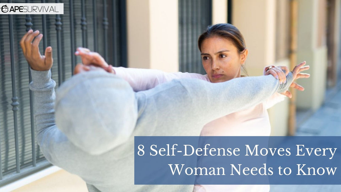 8 Self Defense Moves Every Woman Needs To Know Apesurvival 