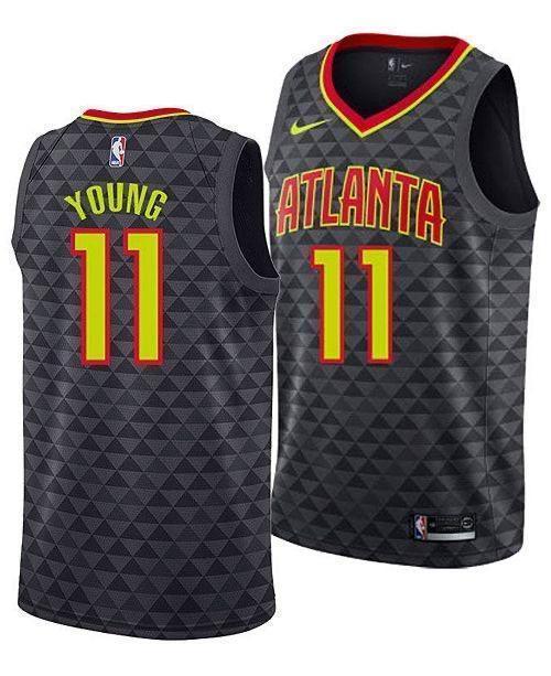 red trae young jersey