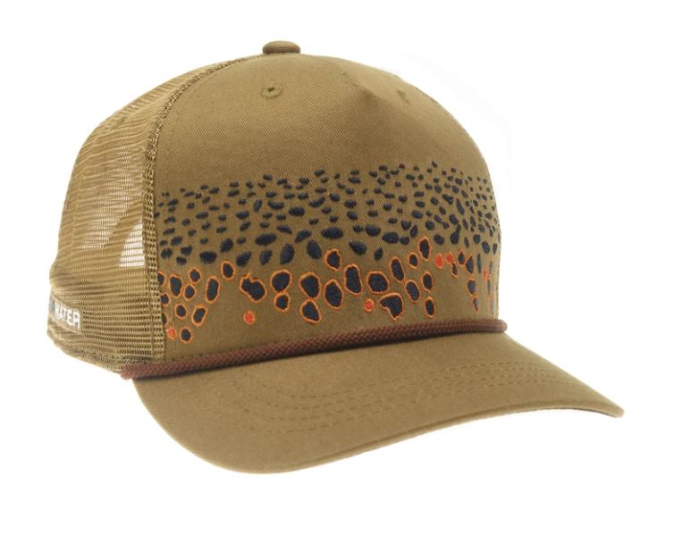 rep your water brown trout hat