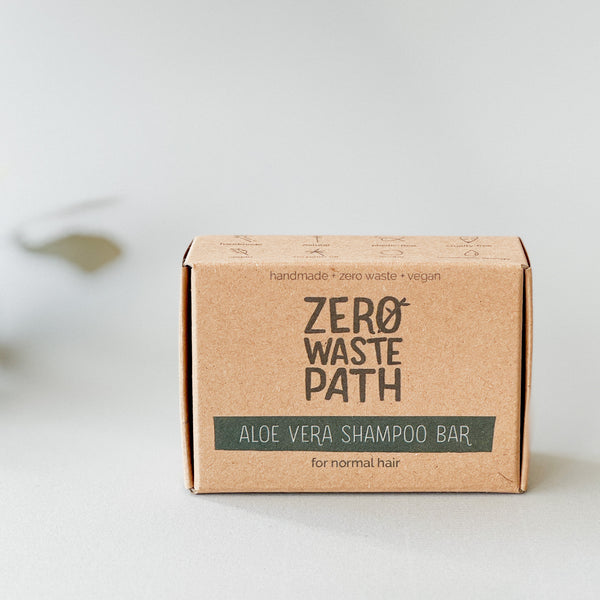 Aloe Vera Shampoo by Zero Waste Path | Nuvola Eco Switzerland | – Nuvola |  shop beauty - waste less