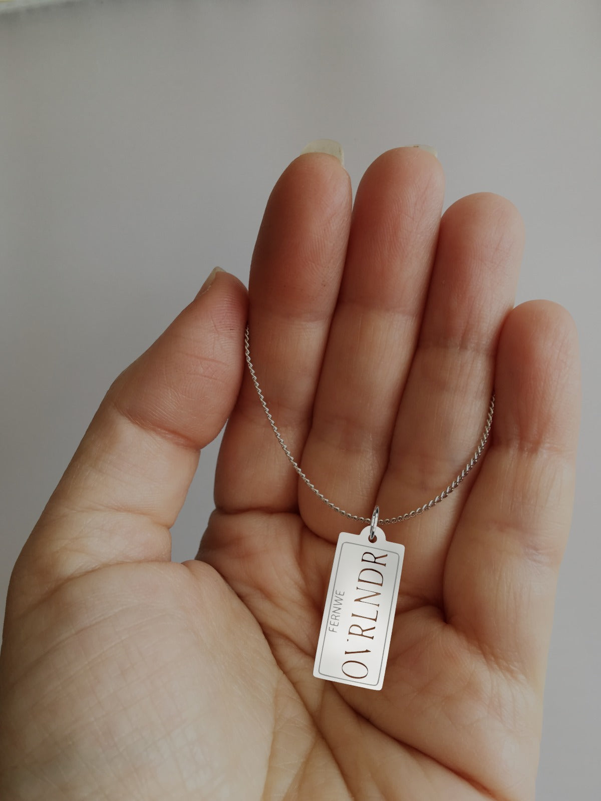 Overlander - Sterling Silver Charm Necklace