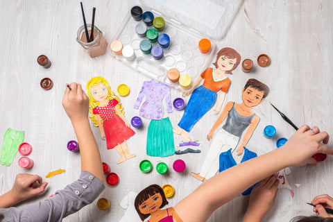 10 Avantages de la peinture et de la couleur dans l'éducation de la petite  enfance