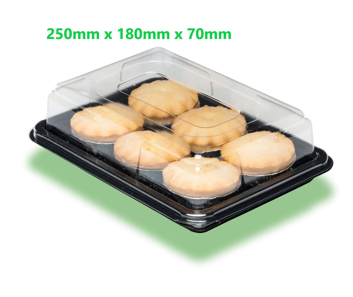 Party Platter Set - One each of Mini, Small, Medium, Large, Dip Platter & 6 Cavity with Lids - Caterline -