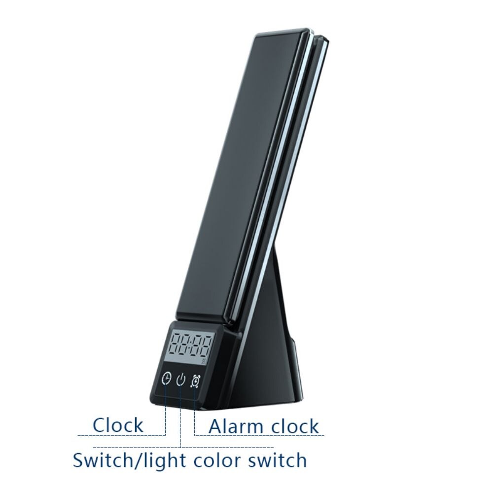 Multi-Function Table Lamp Clock Convenient 3 in 1 Fast Wireless Charger Stand for IPhone 11 And Newer