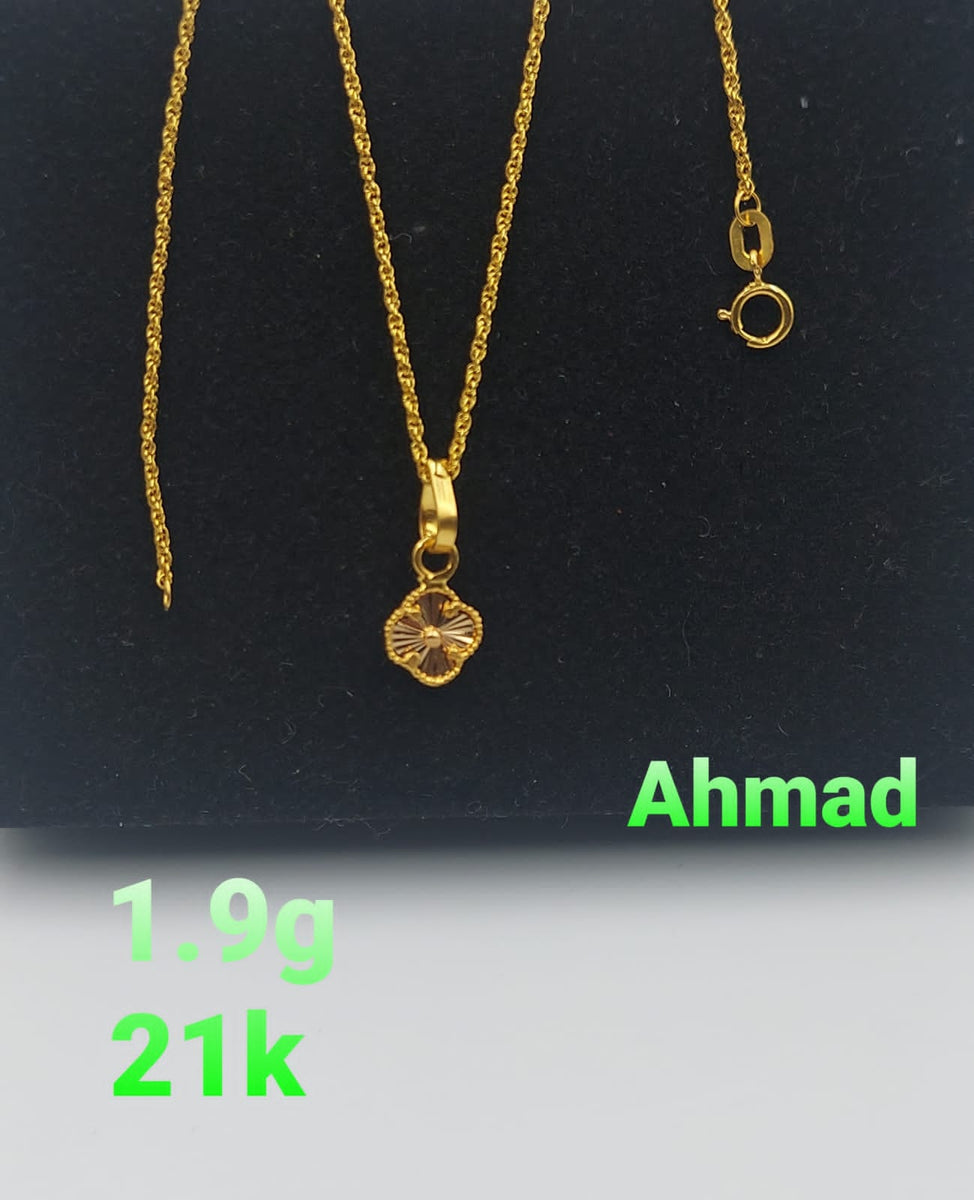 21k Saudi Gold Necklace, Women's Fashion, Jewelry & Organizers, Necklaces  on Carousell