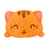 Peluche Gato Reversibles Feliz - Enojado