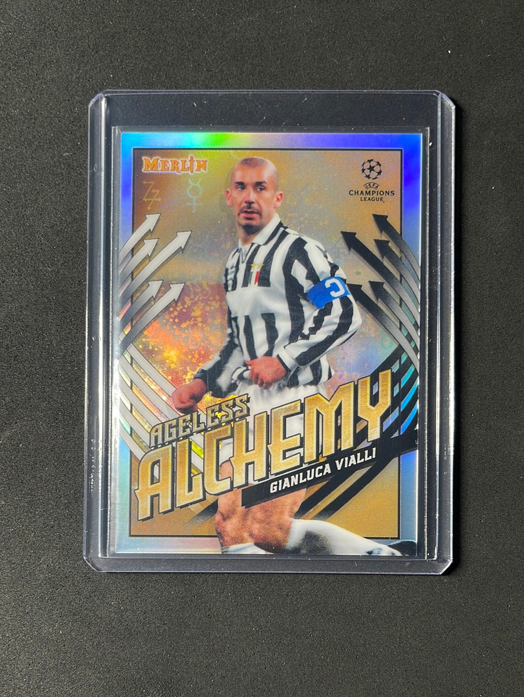 2020 21 Topps Merlin Chrome Uefa Champions League Gianluca Vialli Agel