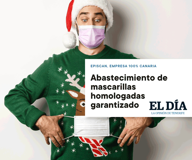 Abastecimiento de mascarillas homologadas garantizado #Episcan