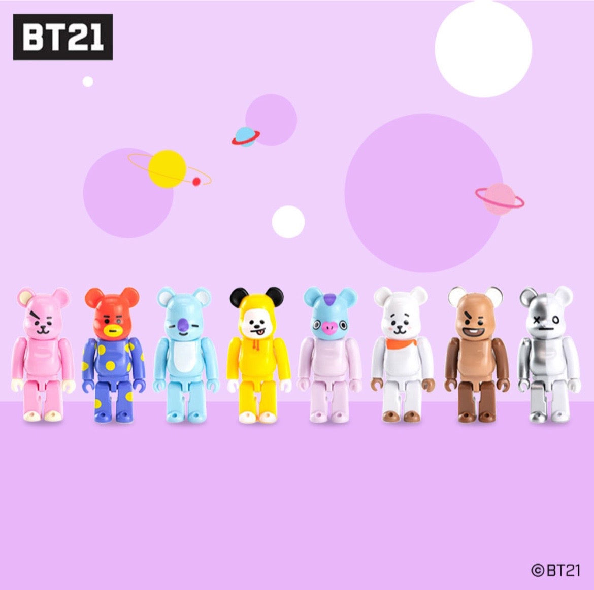 軽量な折り畳み自転車 Bt21ベアブリック - キャラクターグッズ