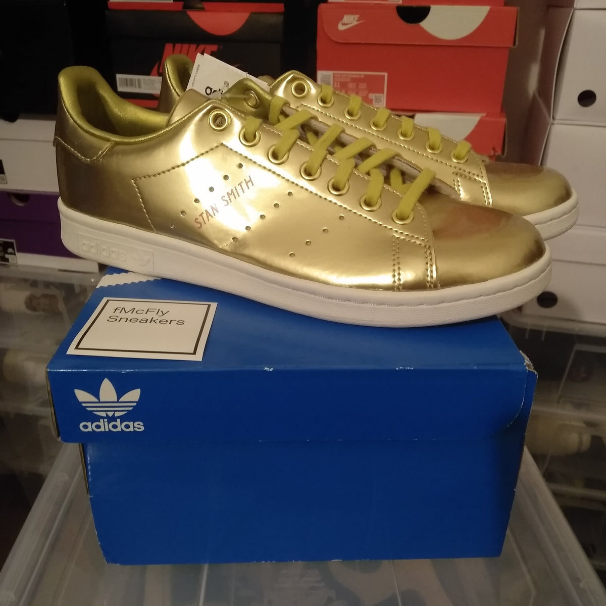 comprador Academia ángel Adidas Originals Stan Smith J 'Gold Metallic' (2020) – fMcFly Sneakers