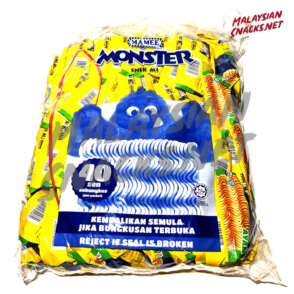 Malaysian snacks: Mamee Monster