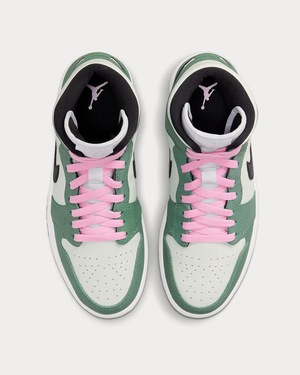 black green pink jordan 1