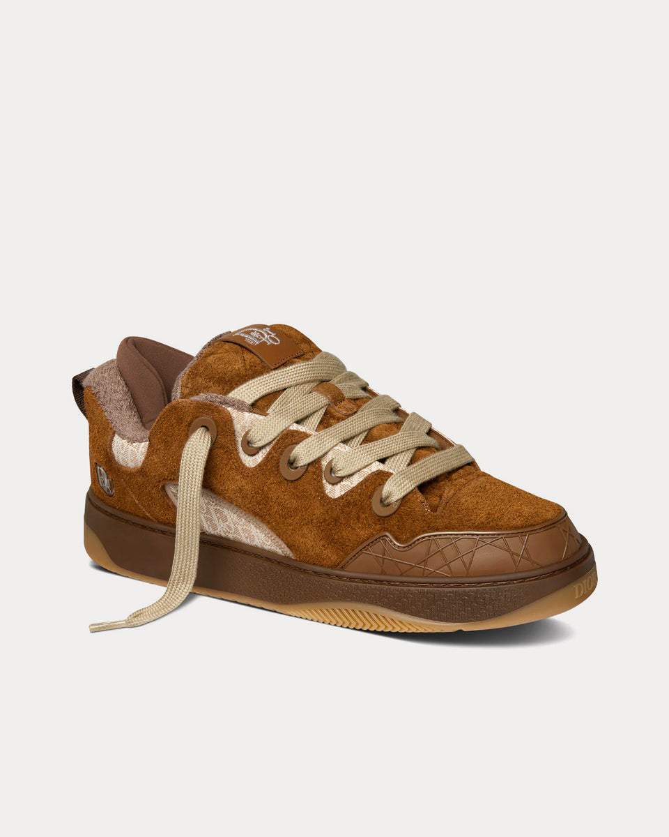Dior x ERL B9S Skater Limited And Numbered Edition Brown Suede with