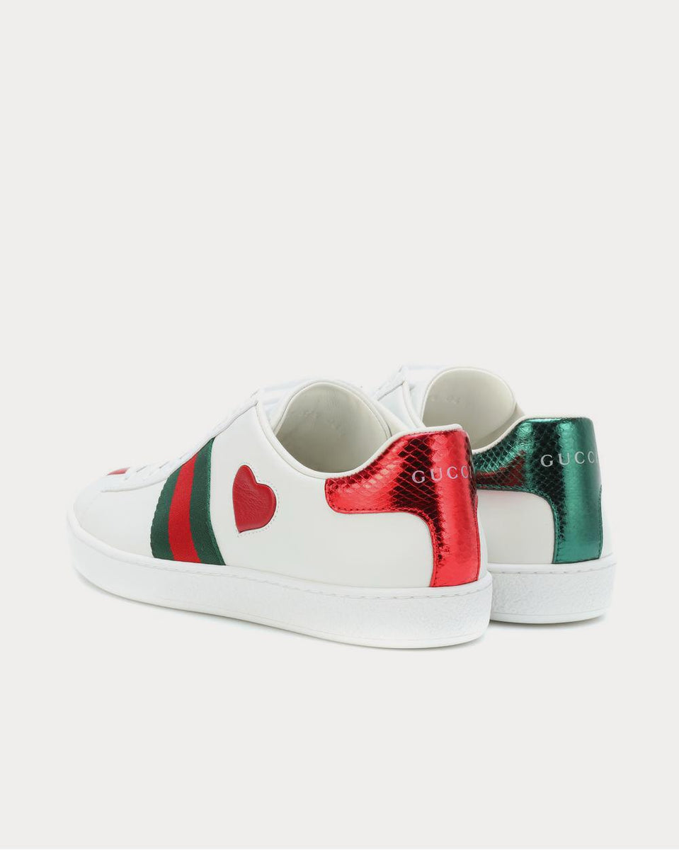 Grijp genade Verdragen Gucci Ace leather Bianco Low Top Sneakers - Sneak in Peace