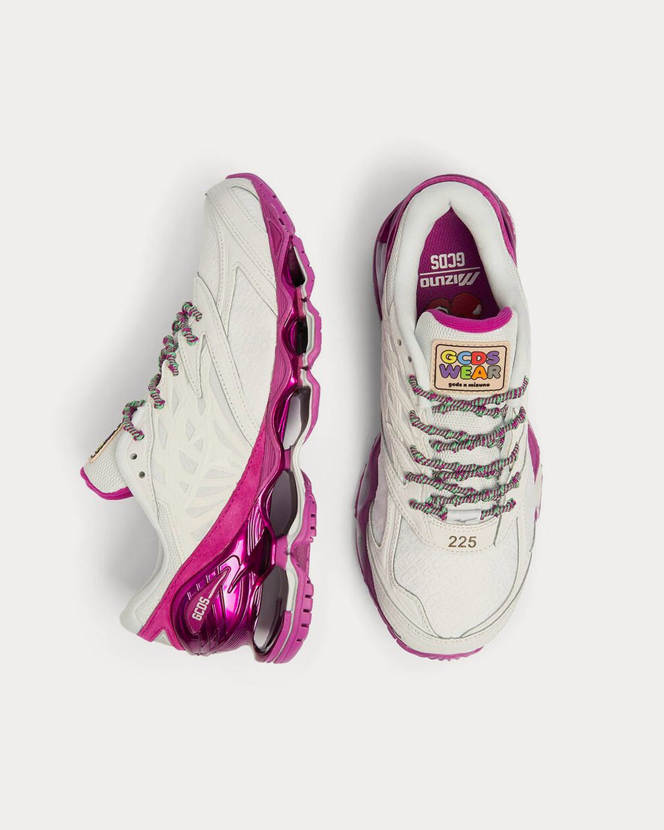 Mizuno Prophecy LS GCDS White Pink Glo Running Shoes - Sneak in