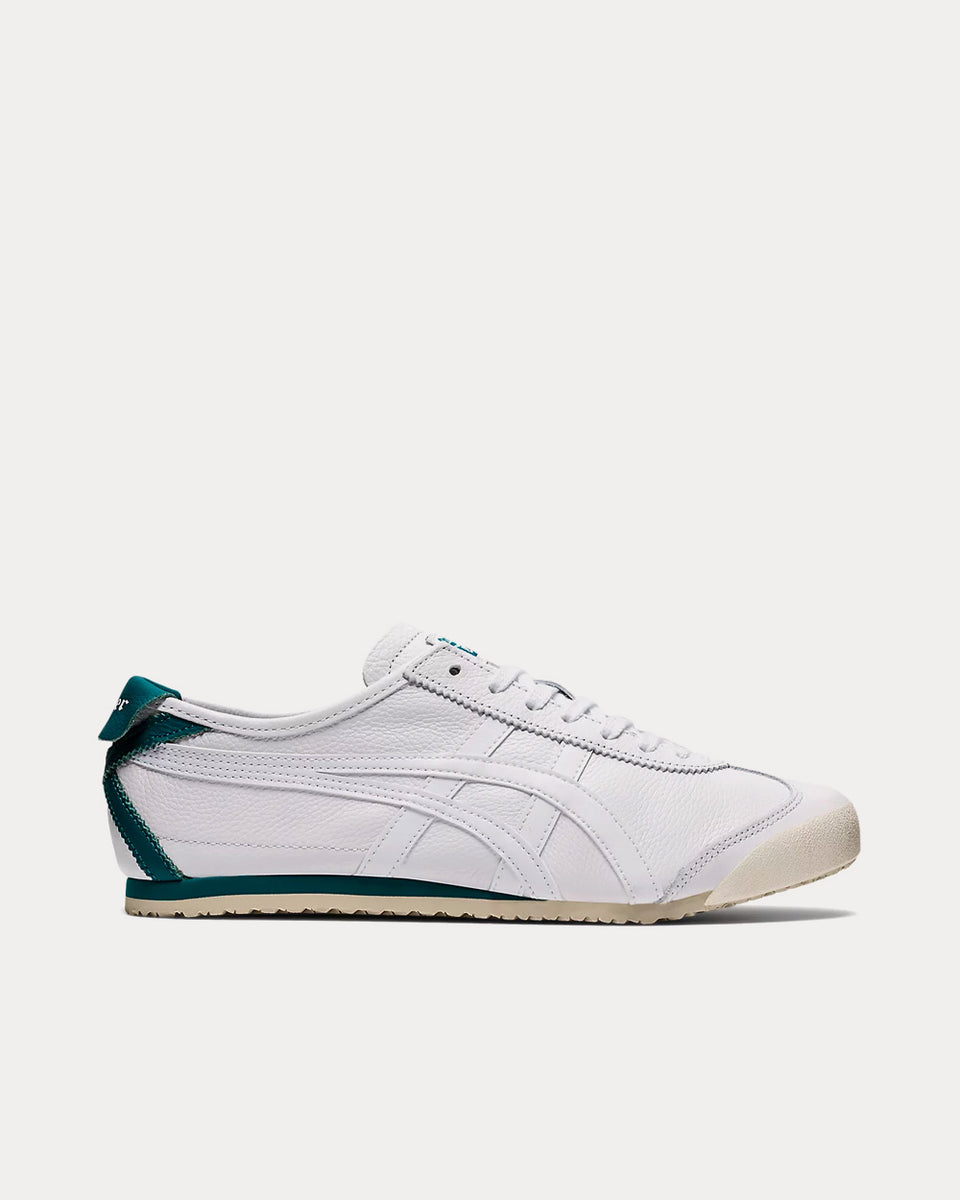 Onitsuka Mexico 66 White Velvet Pine Low Top Sneakers - Sneak in Peace