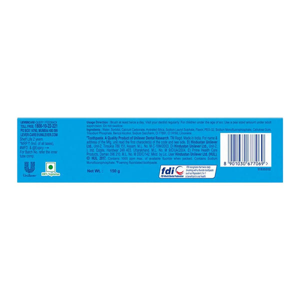 pepsodent 2 in 1 toothpaste 150 gm