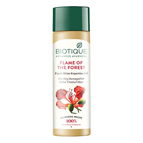 Biotique Flame Of The Forest Intense Repair Therapeutic Hair Oil - 120 –  BEUFLIX