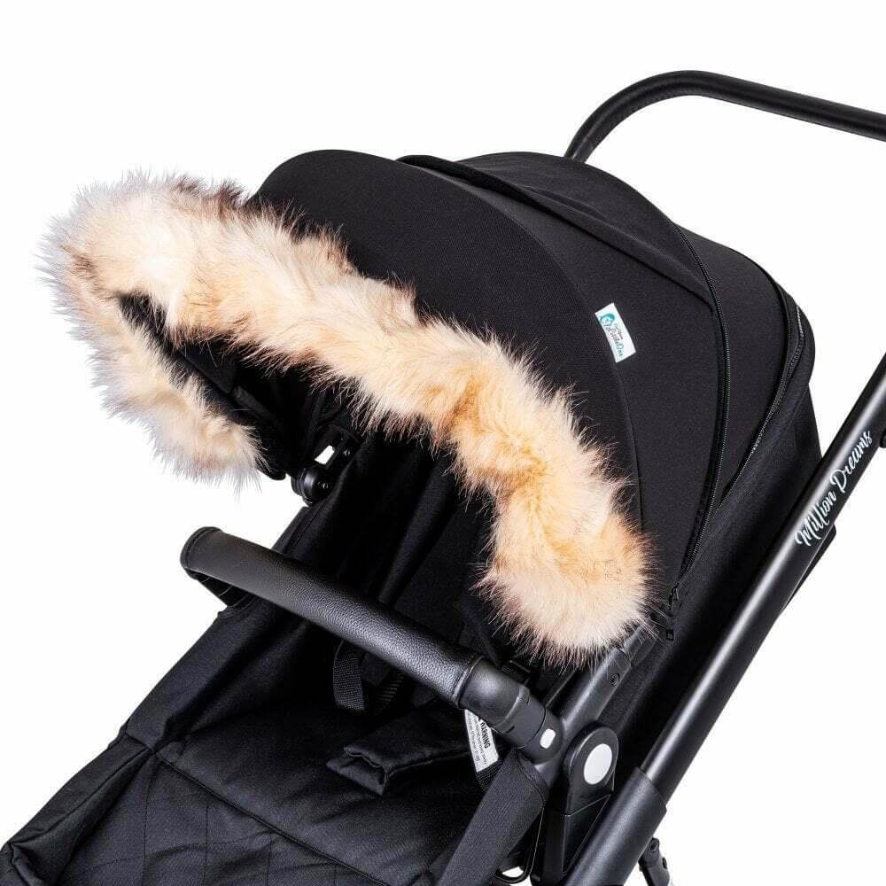 universal pram fur hood