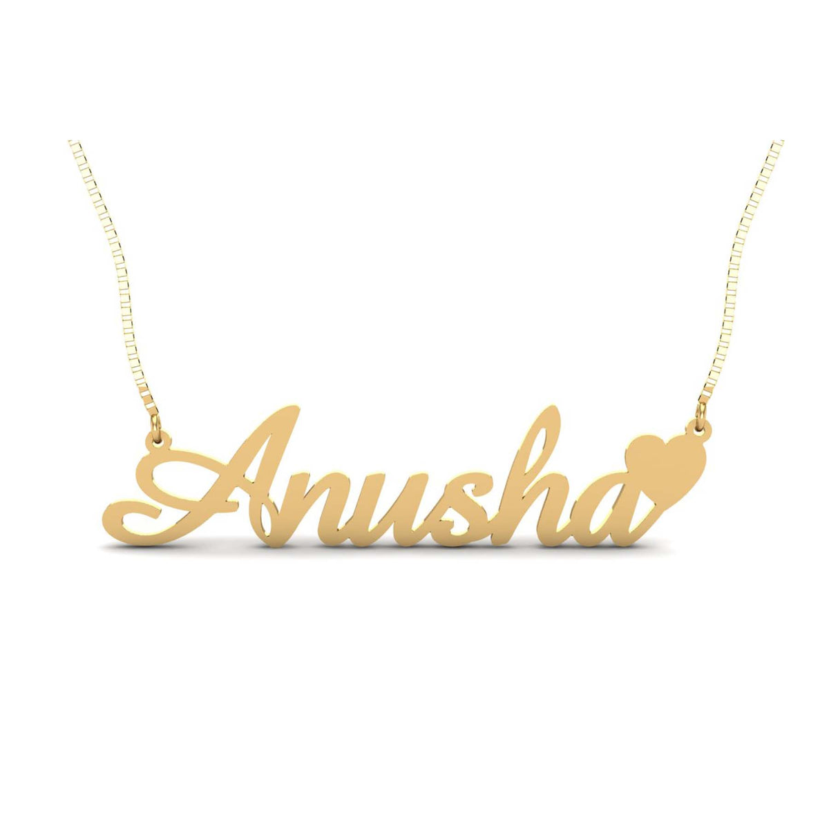 Stylish Name Necklace Anusha Style– Namely