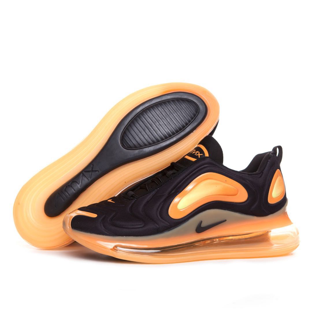 nike 720 black and orange