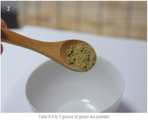 Green Tea Powder Step2-1