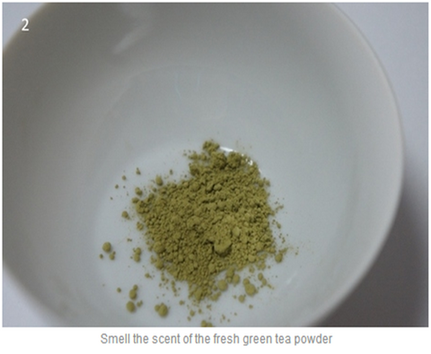 Green Tea Powder Organic Step2-2