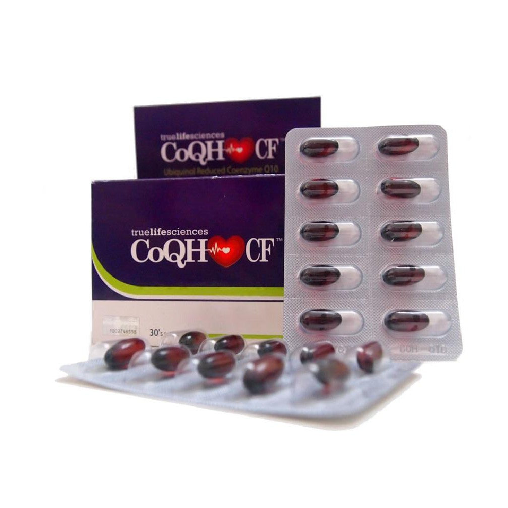 Quinol CoQH-CF (Ubiquinol Reduced Coenzyme Q10) 30’s