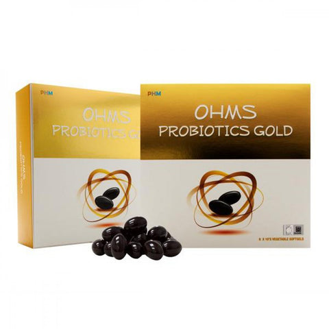 OHMS Probiotics Gold 60’s