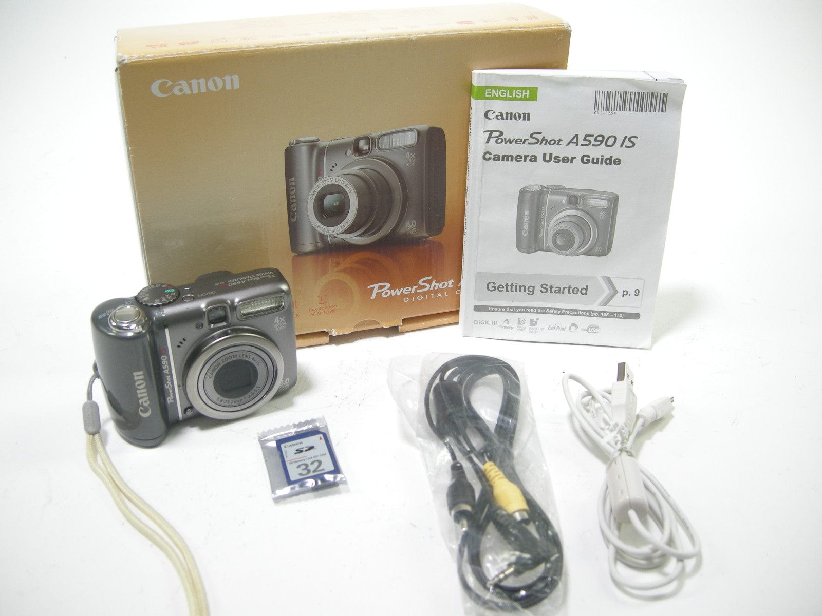 Canon PowerShot A590IS 8.0mp Digital camera