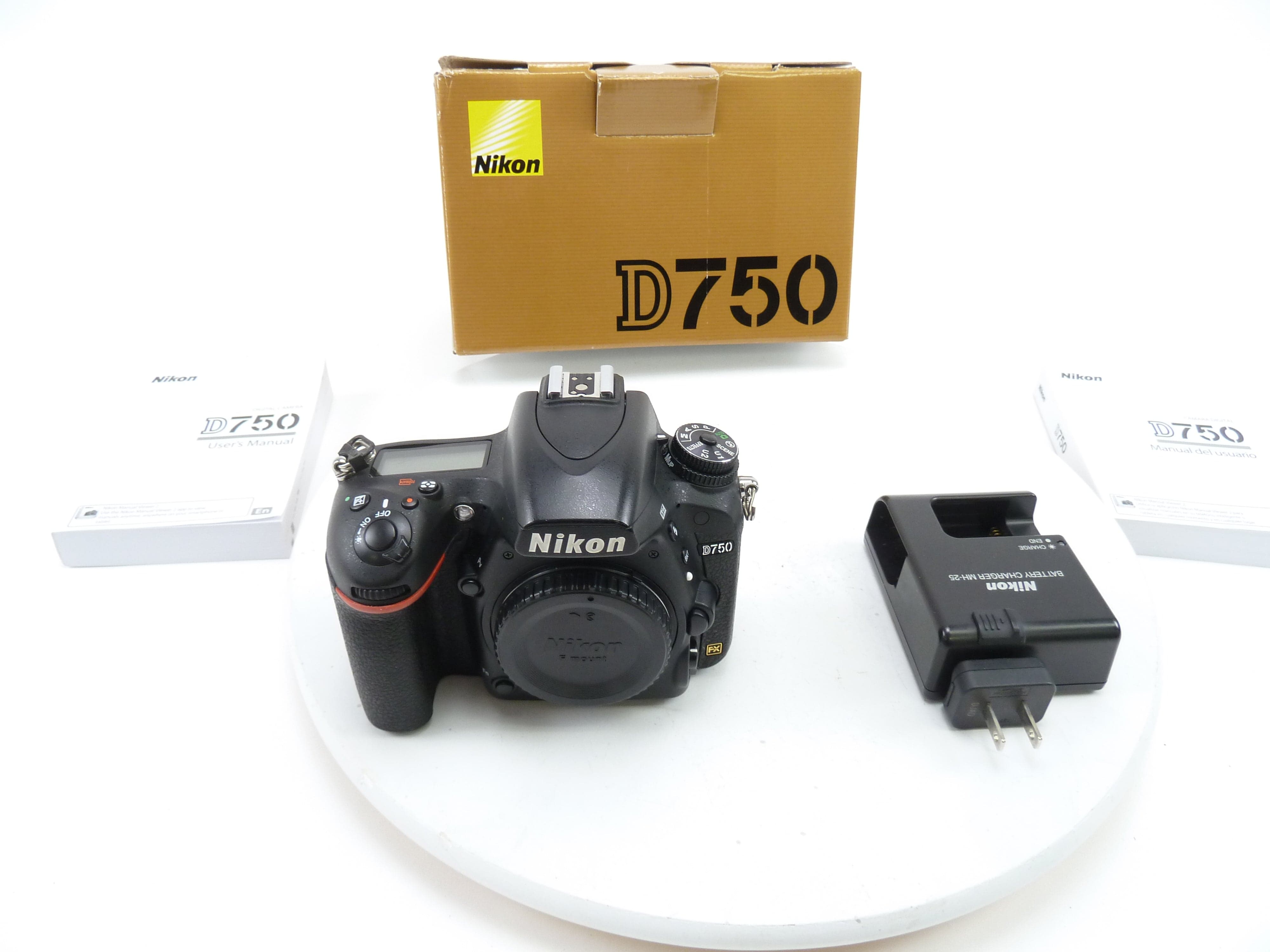 Premisse Vuiligheid Kiwi Nikon D750 Camera Body in box with shutter count of 138,968