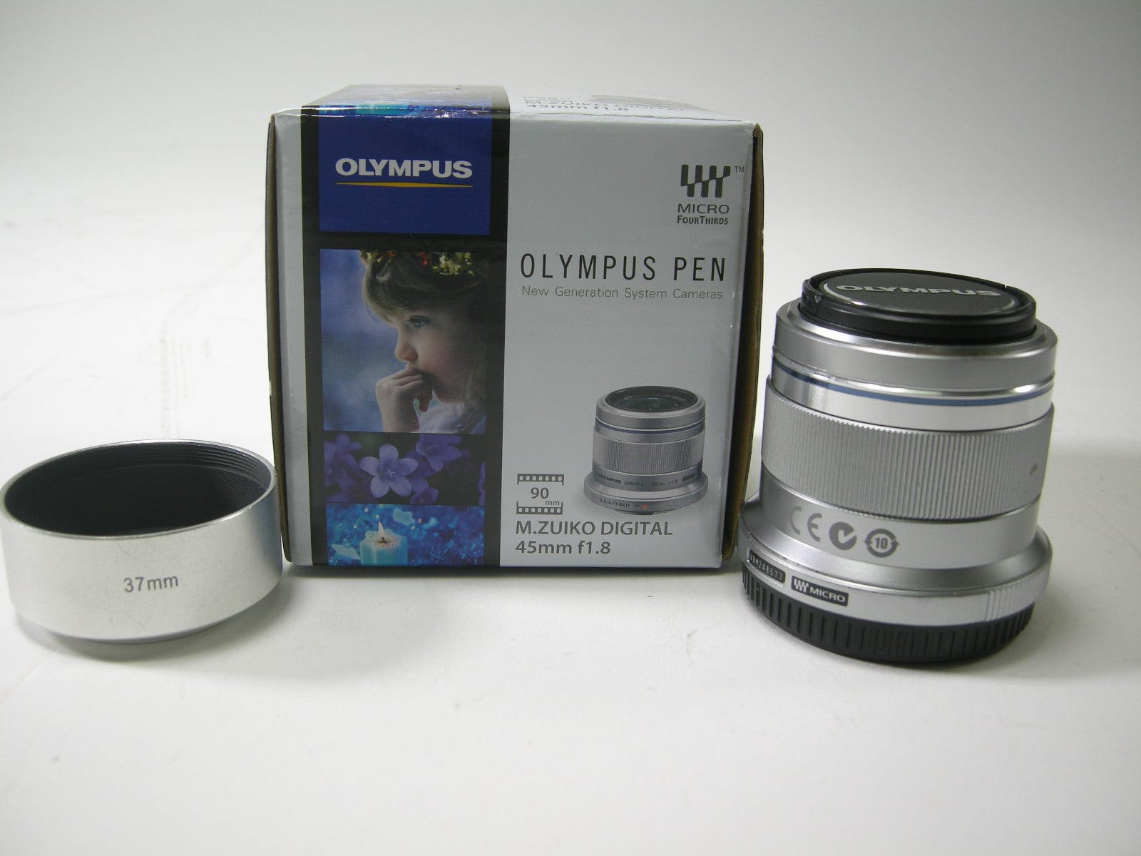 Getalenteerd ik zal sterk zijn Amerikaans voetbal Olympus M. Zuiko Digital 45mm f1.8 Micro 4/3 lens