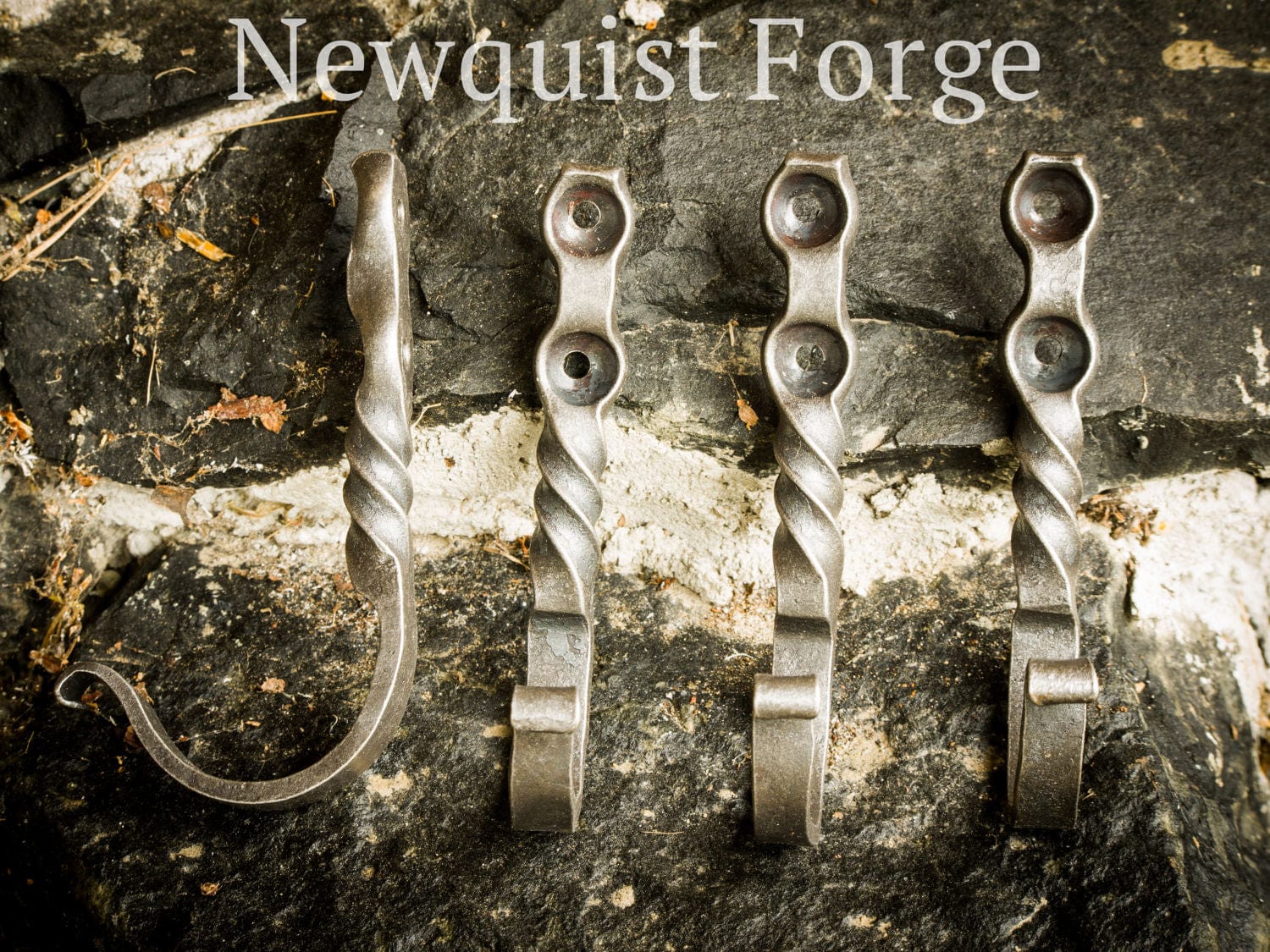 hand forged wrought iron hooks