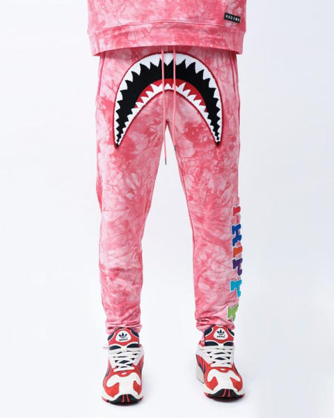 shark mouth sweatpants