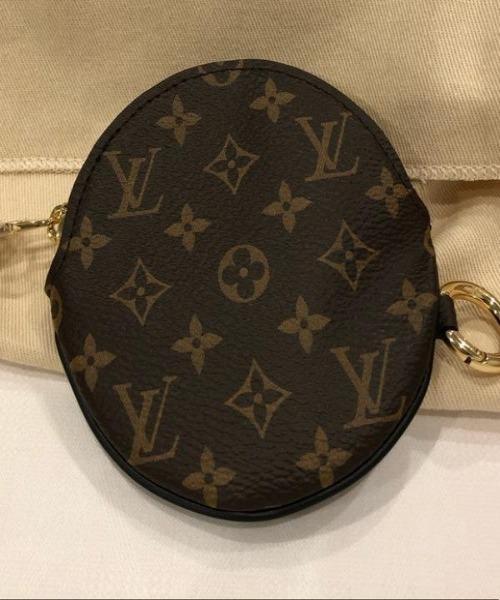 LV Round Coin Purse Monogram with Chain – Bageva