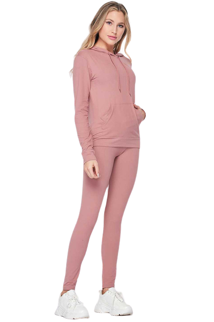 Ladies Hoodie and Leggings Set