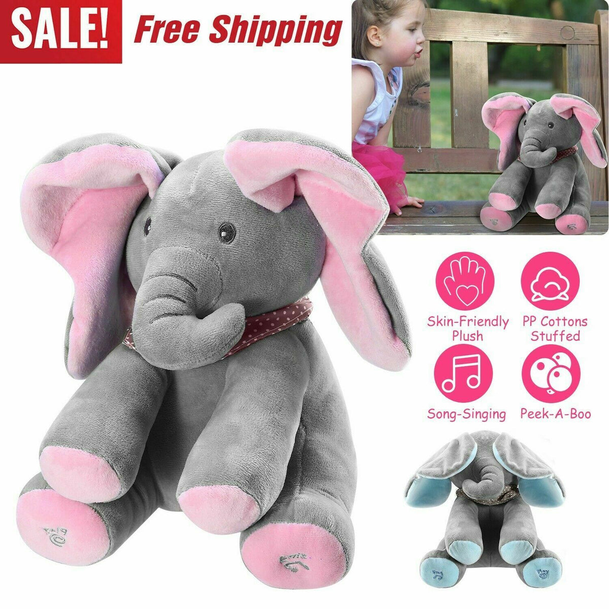 elephant toy singing