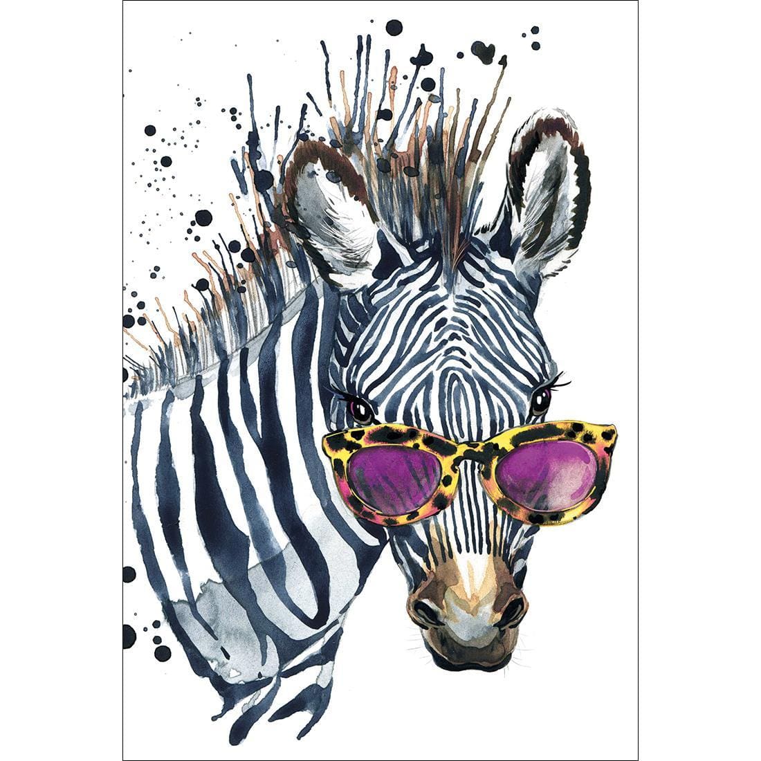 Cool Zebra Art print